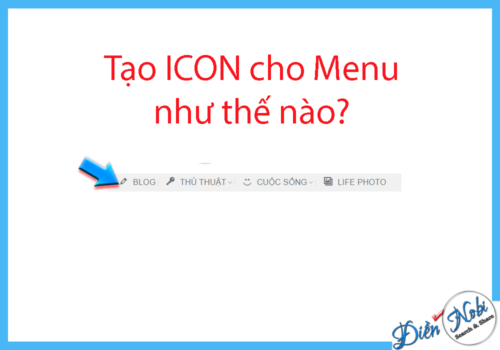 Cách thêm icon cho Menu trong WordPress
