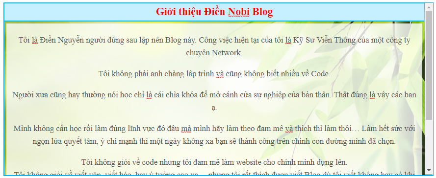 ket qua tao khung vien co nen anh - tieu de - thanh cuon